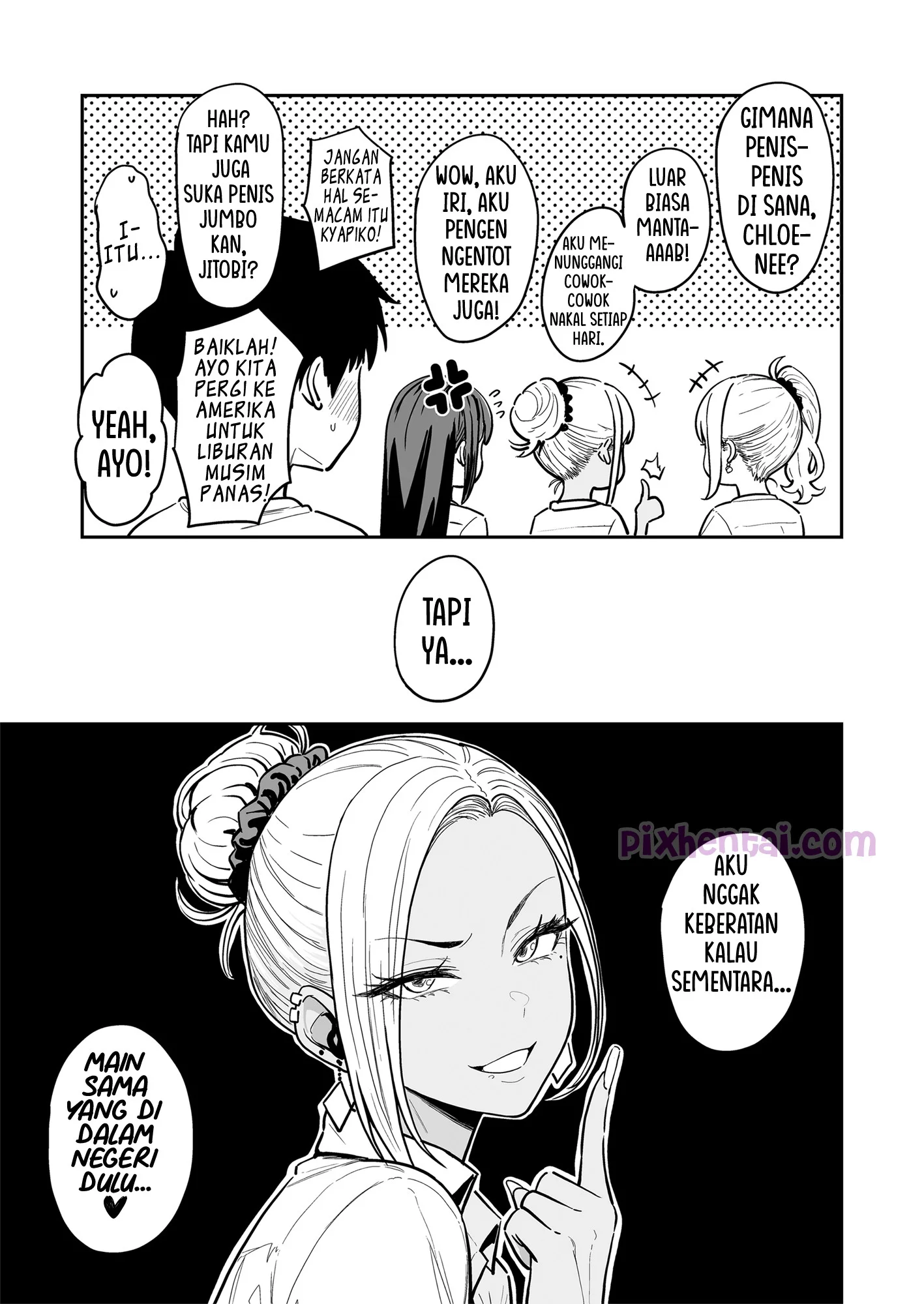 Komik hentai xxx manga sex bokep Having Tons of Bareback Sex with Gyarus part 3 page 26